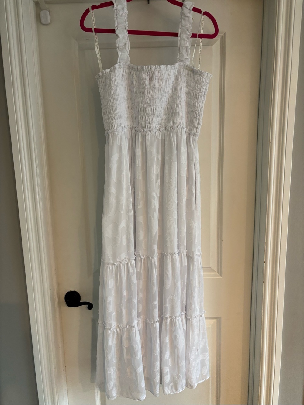 Lilly Pulitzer White Smocked Hadly Maxi Dress - Picture 2 of 5